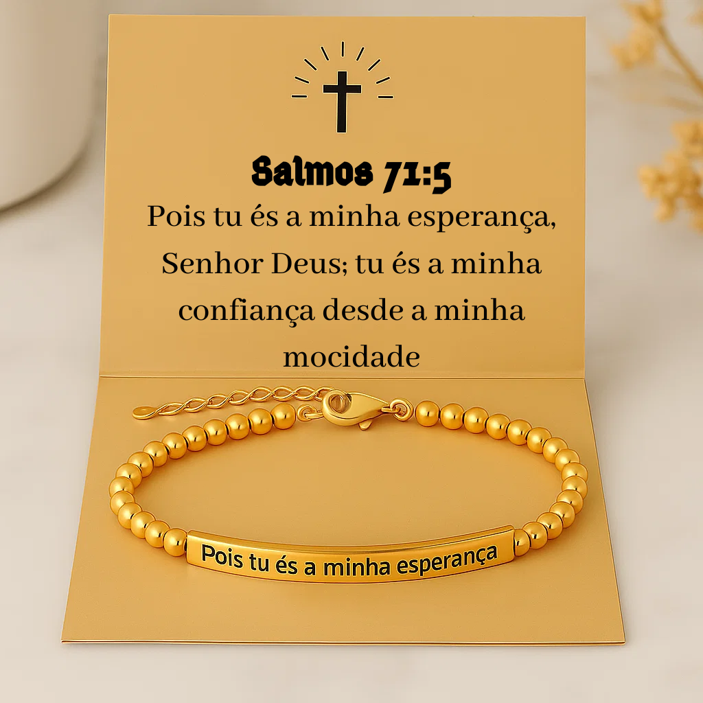 Pulseira Salmo 71:5