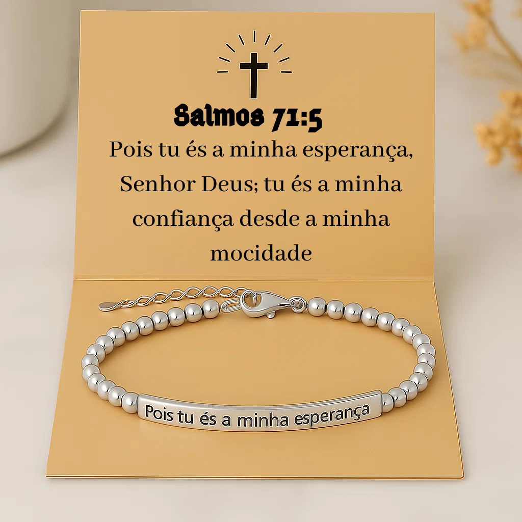 Pulseira Salmo 71:5