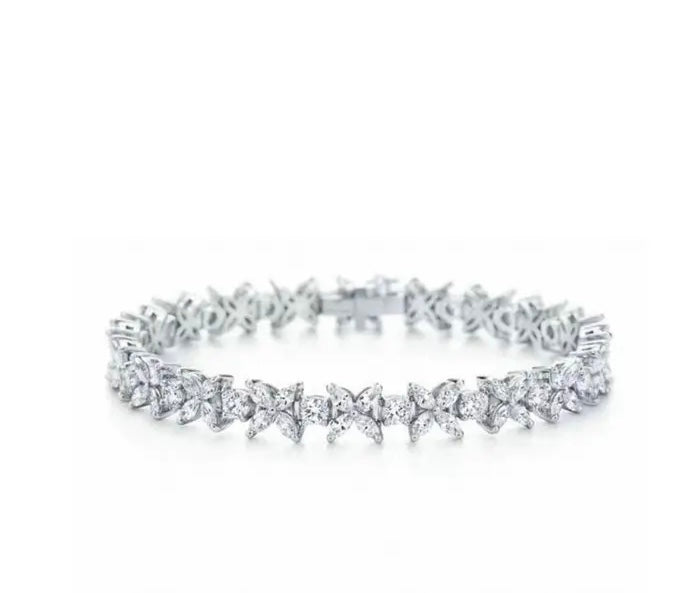 Pulseira Pétalas de Brilhante