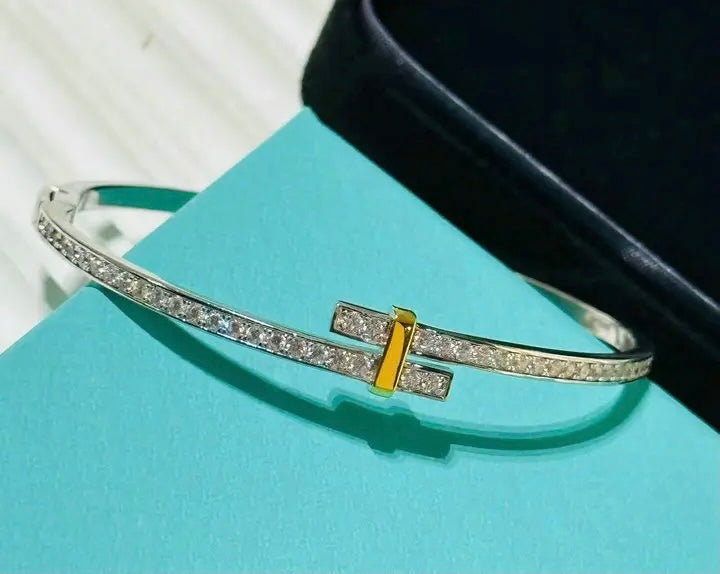 Bracelete Minimalista Elo de Ouro