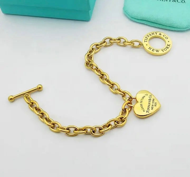 Pulseira elos minimalistas