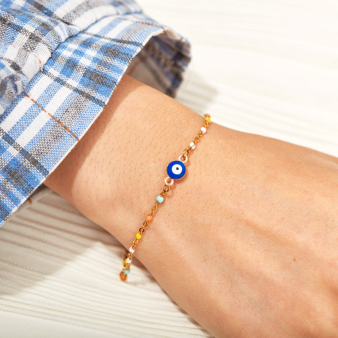 Pulseira Olho Grego Colorida – Para Minha Mãe