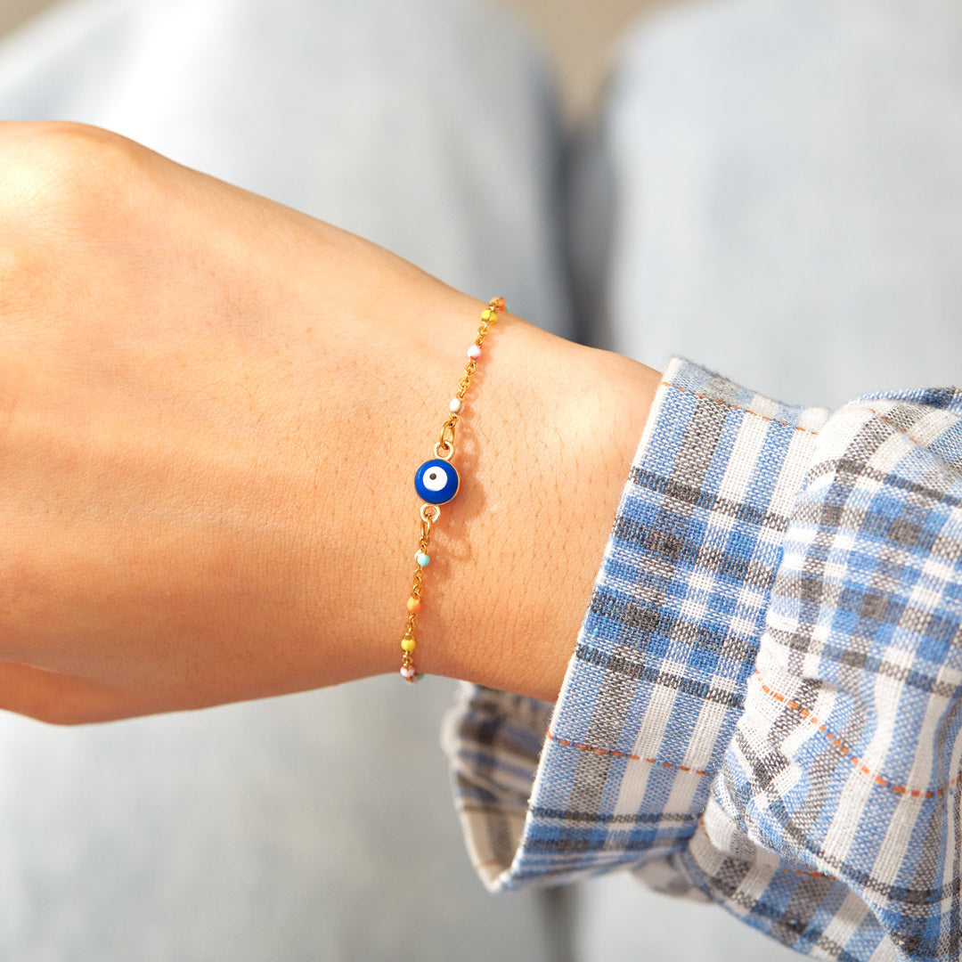 Pulseira Olho Grego Colorida – Para Minha Mãe